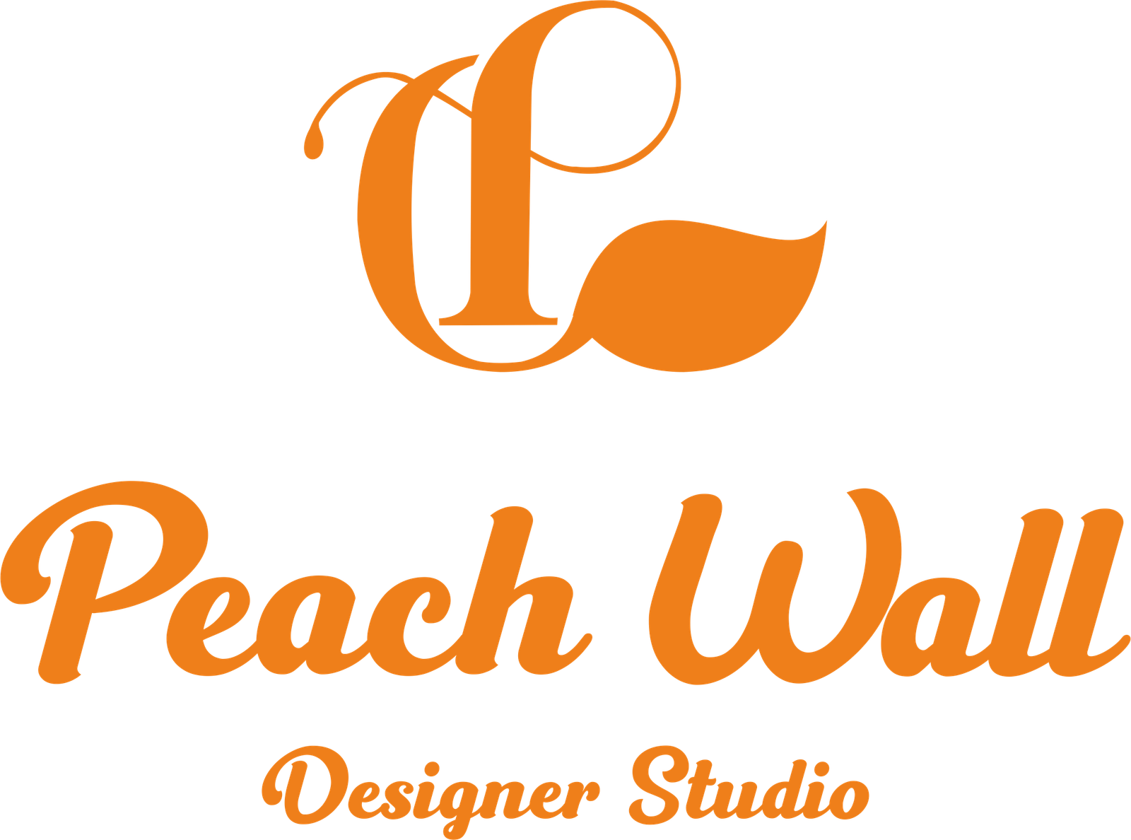 peach wall logo